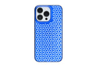 iPhone 13 Pro Air Jacket Kiriko 江戶切子-麻葉紋(藍)