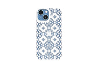 iPhone 13 mini Air Jacket Kiriko 江戶切子-花十字紋(白)