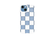 iPhone 13 mini Air Jacket Kiriko 江戶切子-市松(白)