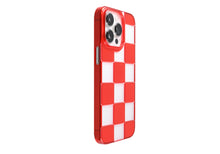 iPhone 13 Pro Air Jacket Kiriko 江戶切子-市松(紅)