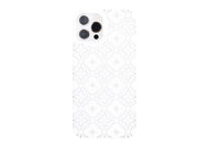 iPhone 12 Pro Max Air Jacket Kiriko 江戶切子-花十字紋(白)