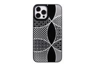 iPhone 12 Pro Max Air Jacket Kiriko 江戶切子-千代柄 七寶(黑)