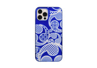 iPhone 12 / 12 Pro Air Jacket Kiriko 江戶切子-巴紋(藍)