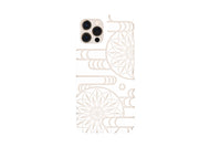iPhone 12 / 12 Pro Air Jacket Kiriko 江戶切子-霞之鞠(白)