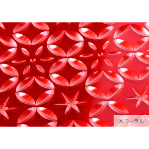 iPhone XR Air Jacket Kiriko 江戶切子-七寶之星 (紅)