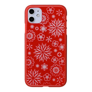 iPhone 11 Air Jacket Kiriko 江戶切子-花(紅)