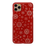 iPhone 11 Pro Max Air Jacket Kiriko 江戶切子-雪片(紅)