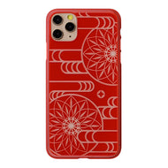 iPhone 11 Pro Max Air Jacket Kiriko 江戶切子-霞之鞠(紅)