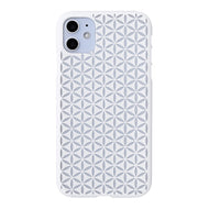 iPhone 11 Air Jacket Kiriko 江戶切子-麻葉紋(白)